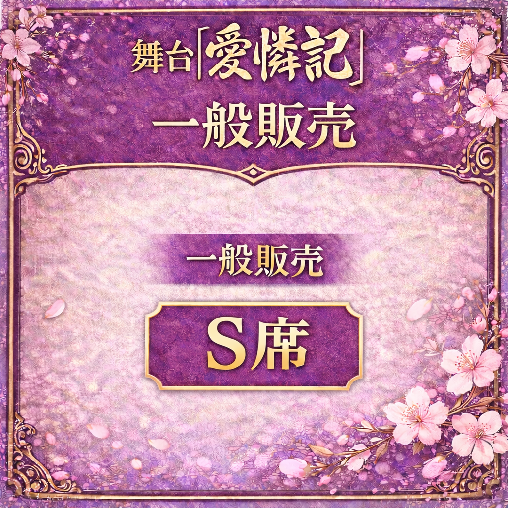 《一般販売》舞台「愛憐記」S席