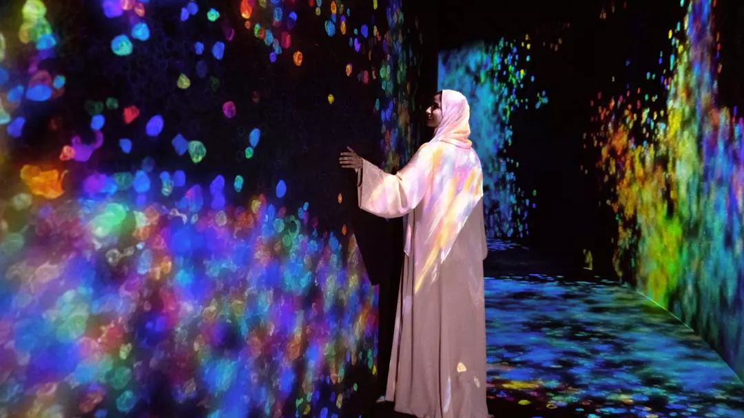 TeamLab Phenomena Abu Dhabi, ZEA (zdjęcie ze strony)