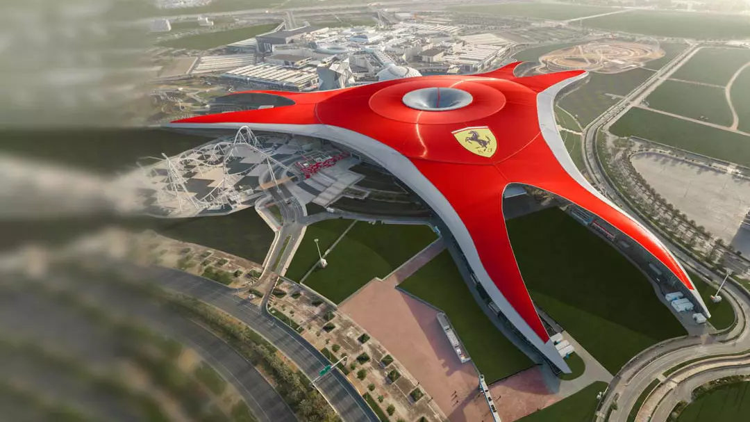 Ferrari World, Abu Dhabi, ZEA (zdjęcia ze strony)