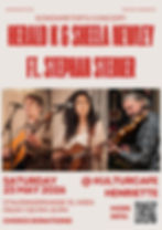 LIVE: Herald K. & Sheela Newley ft. Stephan Steiner