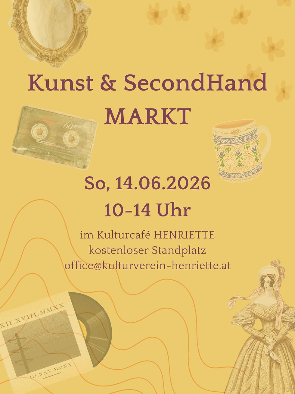 FLOHMARKT: Kunst & Second Hand
