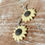 Thumbnail: Sunflower earrings 🌻 