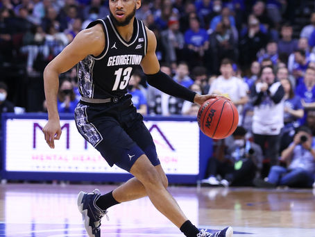 Hoyas G Donald Carey has entered the transfer portal