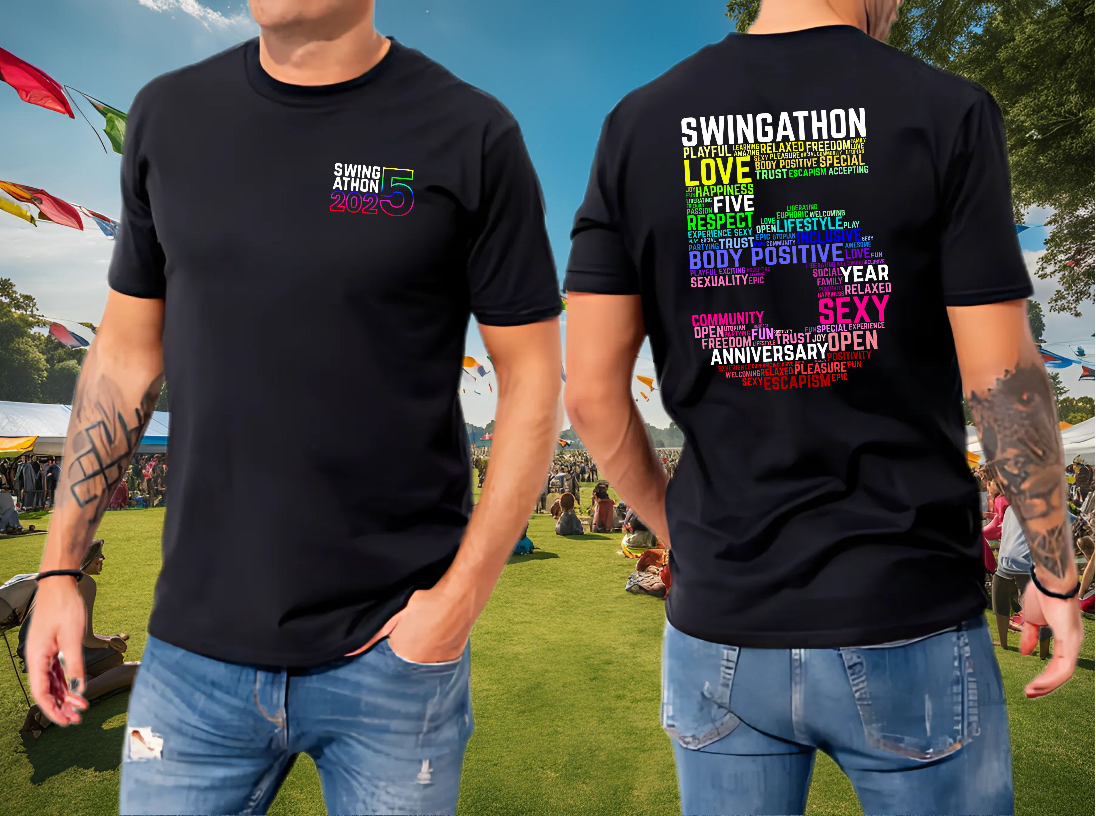 Swingathon ANNIVERSARY 2025 t shirt