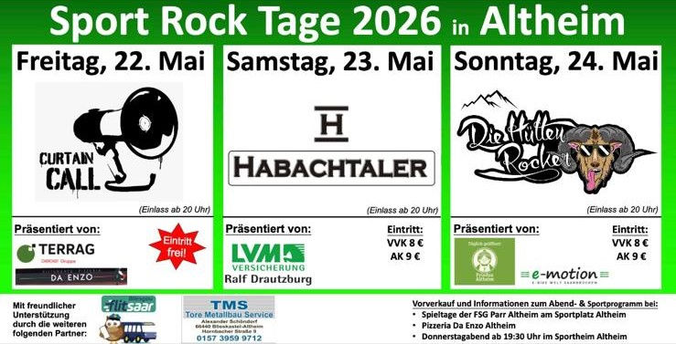 Sport Rock Tage Altheim