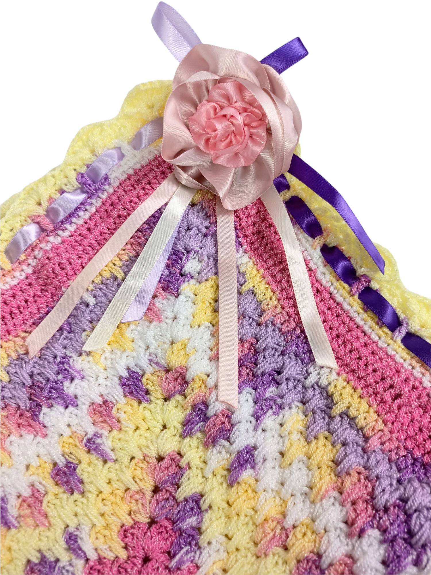 Baby Girl Multicolor Blanket