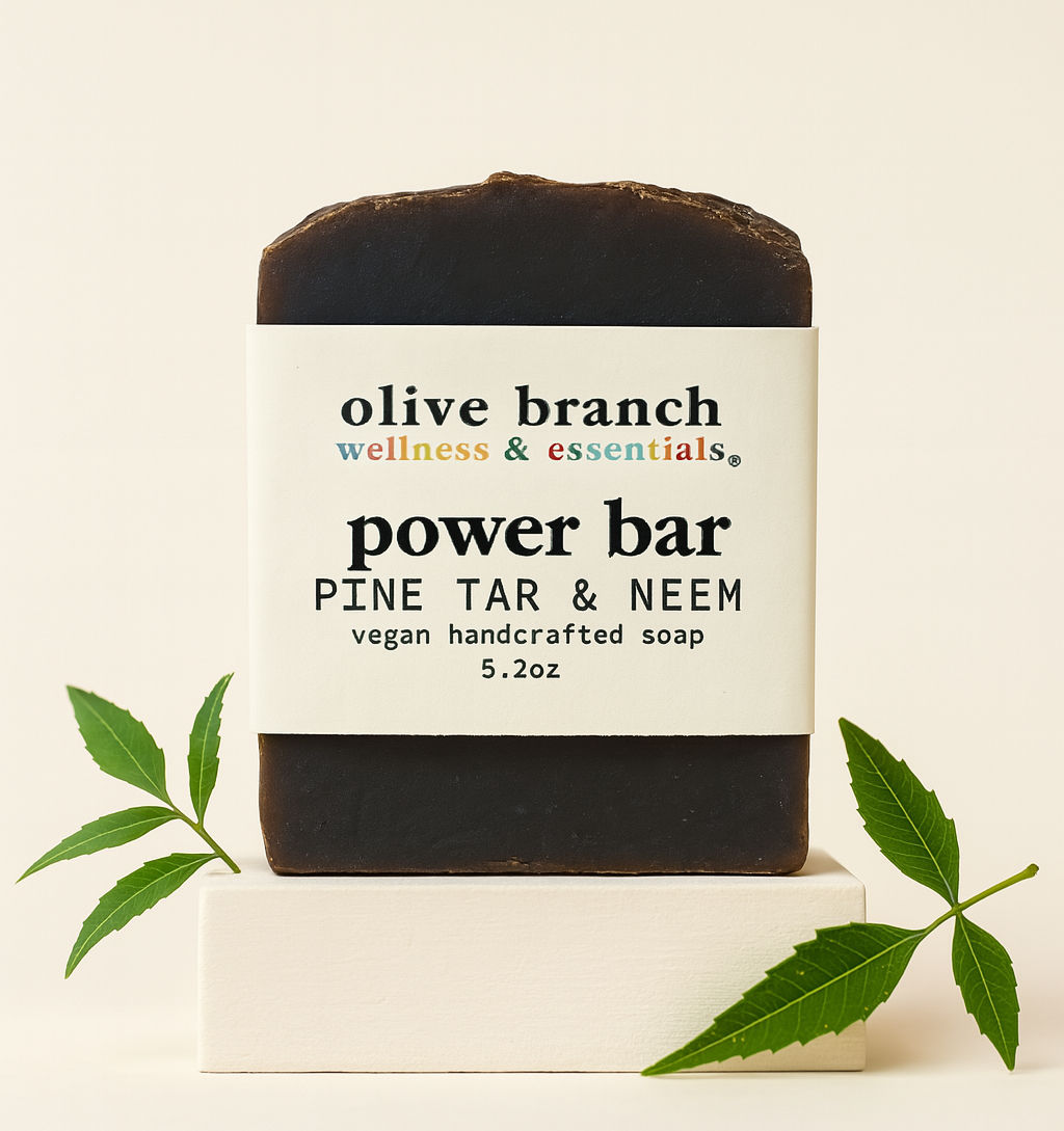 Olive Branch Wellness & Essentials Vegan Soap -Power Bar