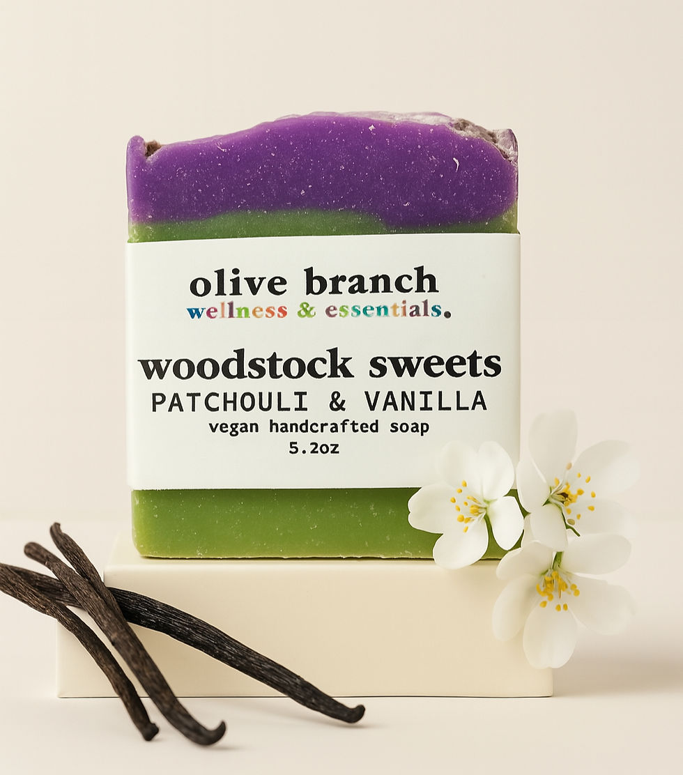 Olive Branch Wellness & Essentials Vegan Soap - Woodstock Sweets