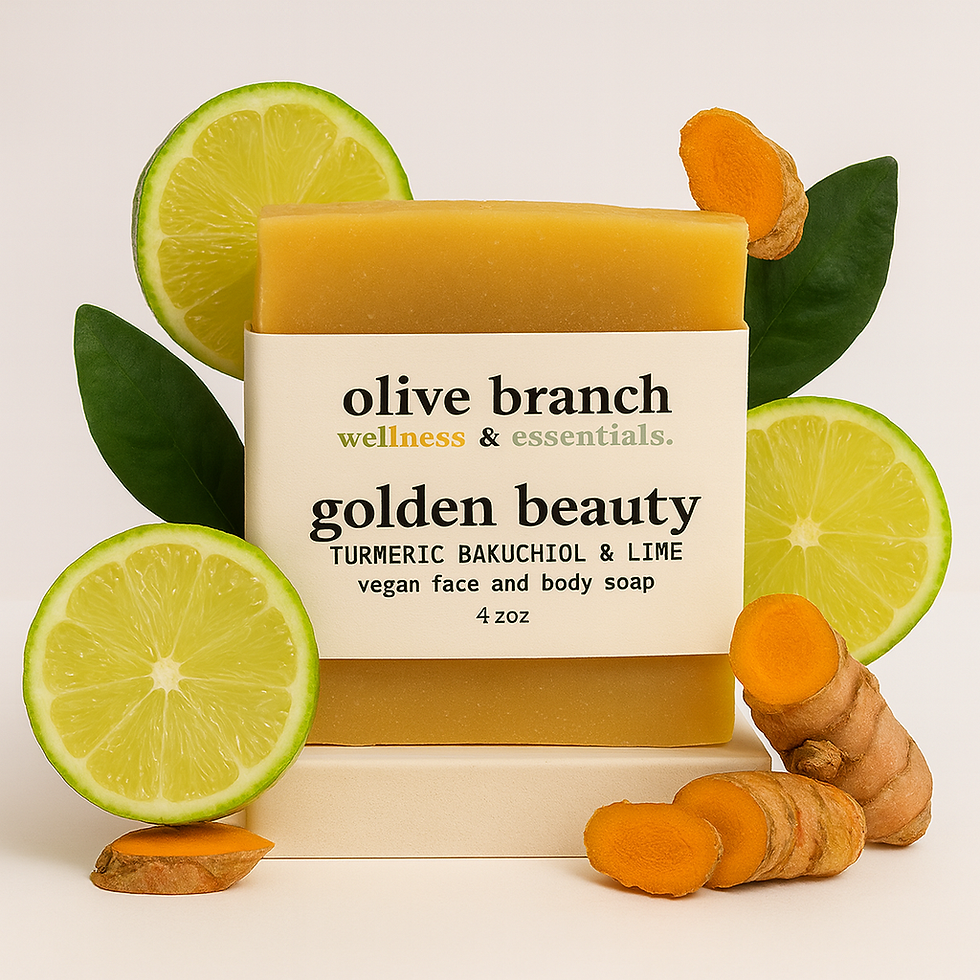 Olive Branch Wellness & Essentials Vegan Soap - Golden Beauty