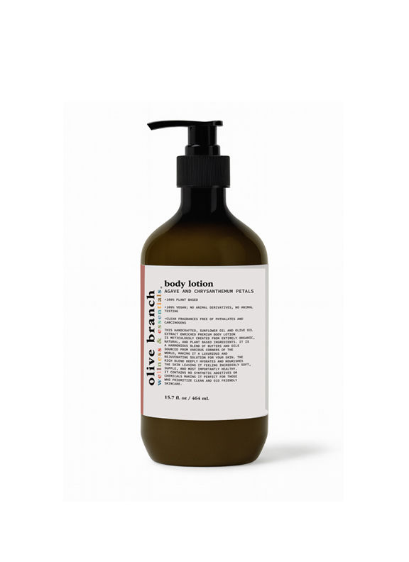 Olive Branch Wellness & Essentials Body Lotion - Agave + Chrysanthemum