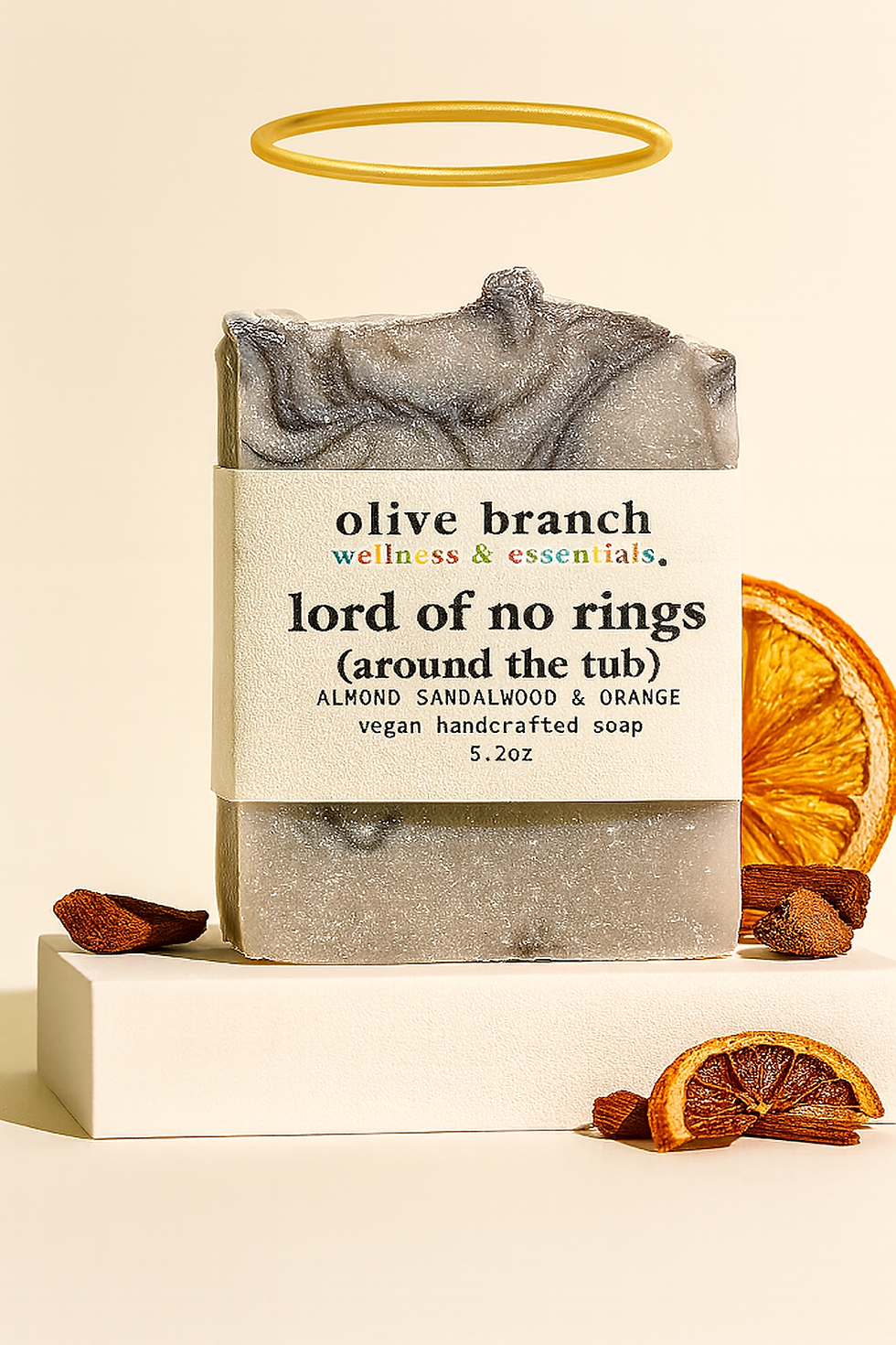 Olive Branch Wellness & Essentials Vegan Soap - Lord of no Rings