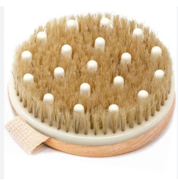 Olive Branch Wellness & Essentials Round Body Brush