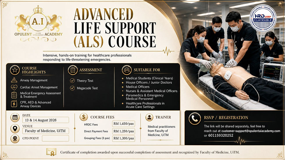 Advance Life Support (ALS) Course