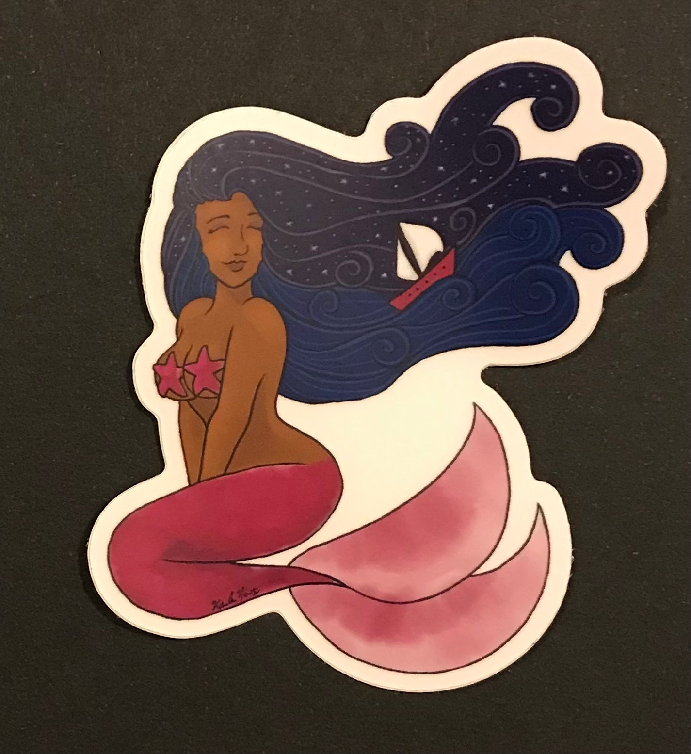 Nighttime Sail Mermaid