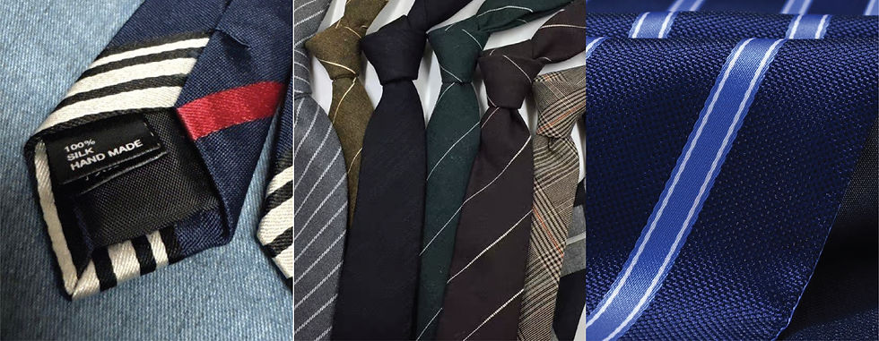 校呔材質舒適與外觀的平衡