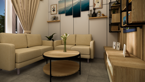 ruang tamu aruna wide view