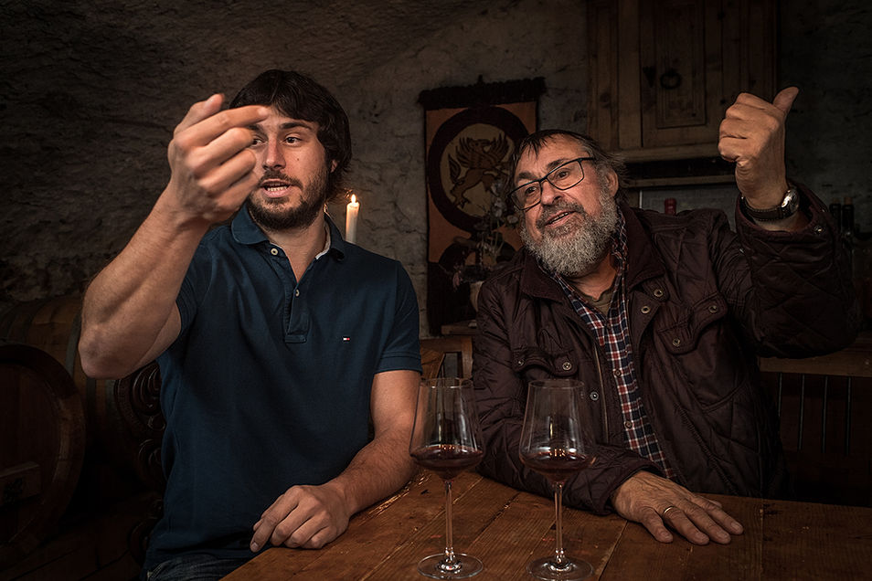 Vater und Sohn von Tscharner