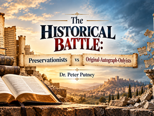 The Historical Battle: Preservationists vs Original-Autograph-Onlyists