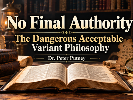 No Final Authority - The Dangerous Acceptable Variant Philosophy