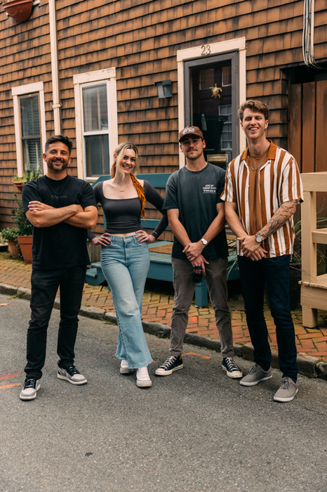 H&S team members on set 