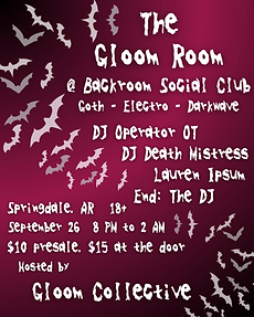 Goth Night Northwest Arkansas Nightlife
