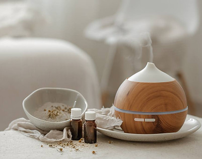 Aroma Spa Therapy with humidifier, natural essential oils, and aroma sprays included in eco cleaning
