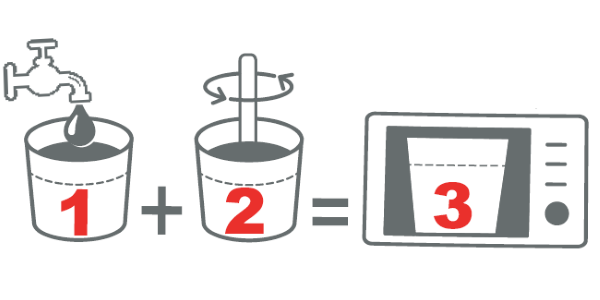 Pasta Cup Preparazione con Microonde 600