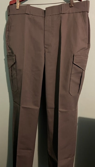 Thumbnail: Men Pants - elbeco - Size: 40" Waist - Inseam: 37" - Color: Light Green/Grey