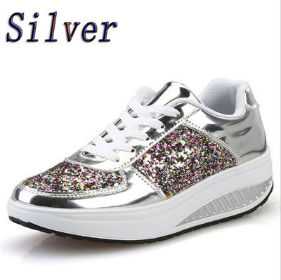 Thumbnail: Sequin women's sneakers