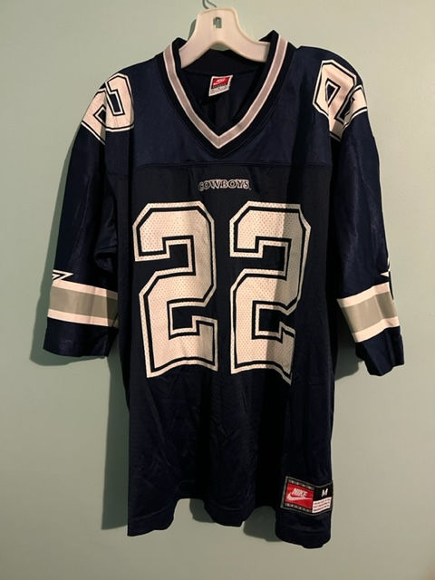 Thumbnail: Football Jersey - E Smith #22 - Cowboys - Size: M - Nike