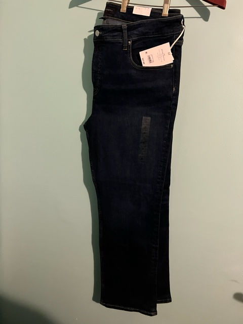 Thumbnail: Women Jeans - Free Assembly - The Mid Rise Bootcut - Size: 20 Short