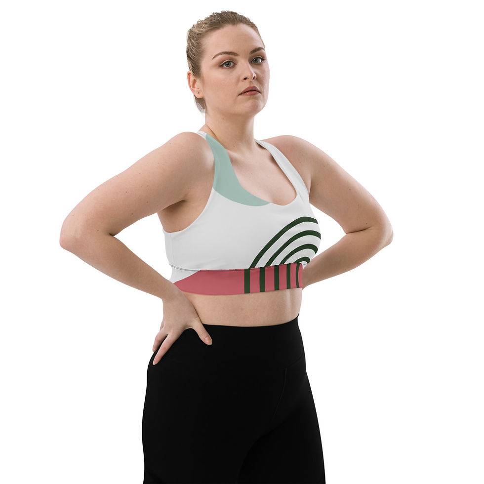 Thumbnail: Longline sports bra