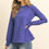Thumbnail: Long Sleeve Round Neck Solid Top
