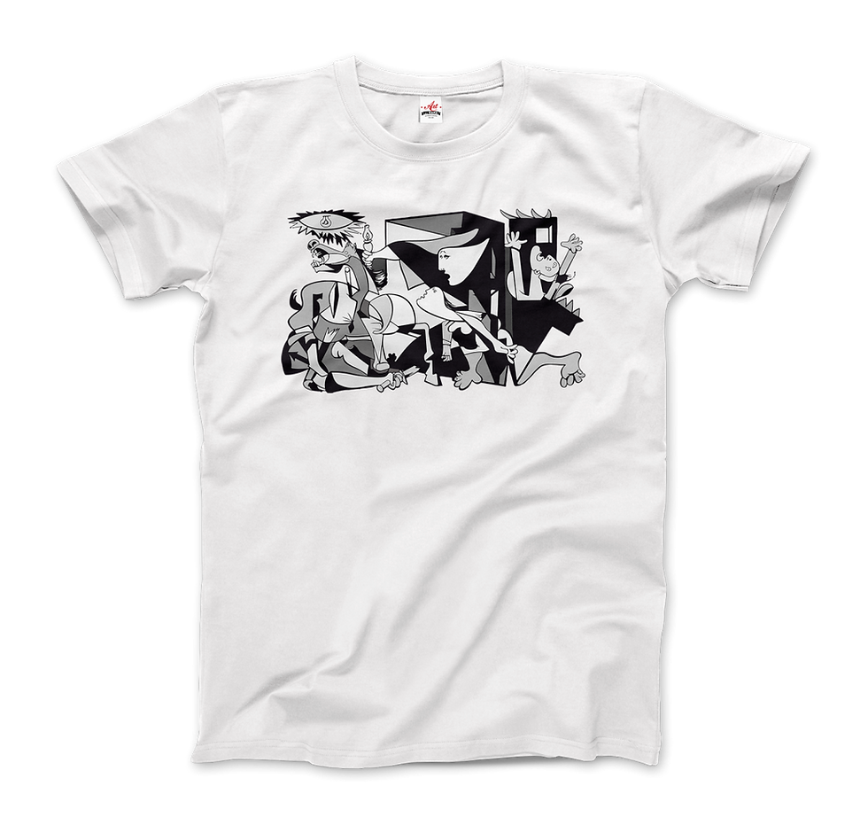 Thumbnail: Pablo Picasso Guernica 1937 Artwork Reproduction T-Shirt