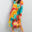 Thumbnail: Tie Dye V-Neck Long Sleeves Round Hem Dress