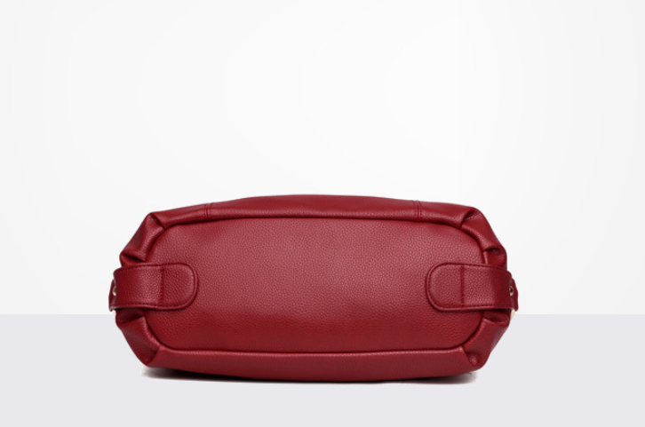 Thumbnail: Leather tassel soft leather shoulder bag