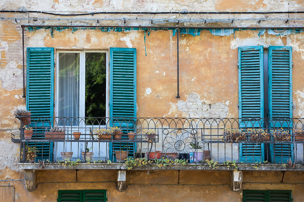 Italian shutters