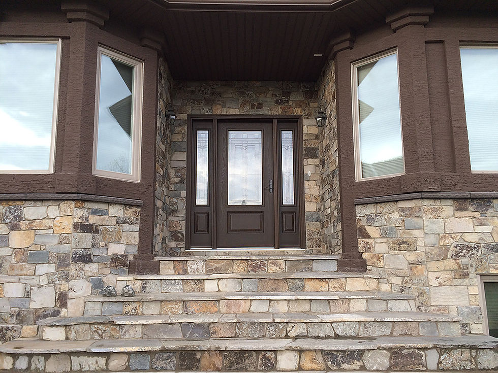Custom Flagstone Staircase