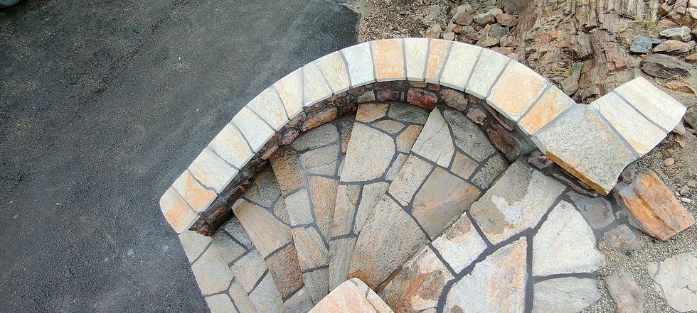 Flagstone Stairs