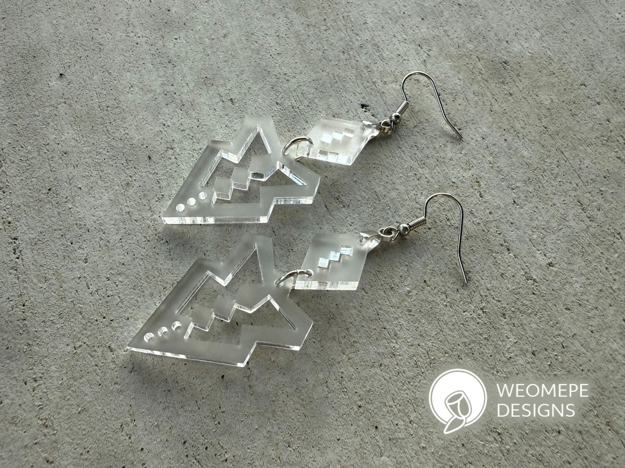 Diamonds - Clear Matte Acrylic - SSA