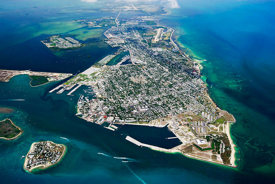 Picture of the island of Key West