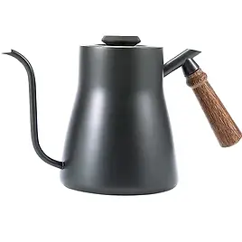 Small hot water pot for brewing coffee