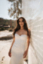 Adriana Madrid Celeste Wedding Dress - Silk