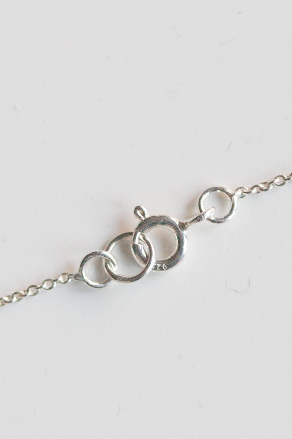 Thumbnail: Personalized necklace, custom number of letters, sterling silver