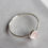 Thumbnail: Rose Quartz - stackable ring with Rose Quartz gemstone