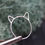 Thumbnail: Cat ears ring - skinny stackable