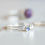 Thumbnail: Rainbow Moonstone - skinny stackable ring