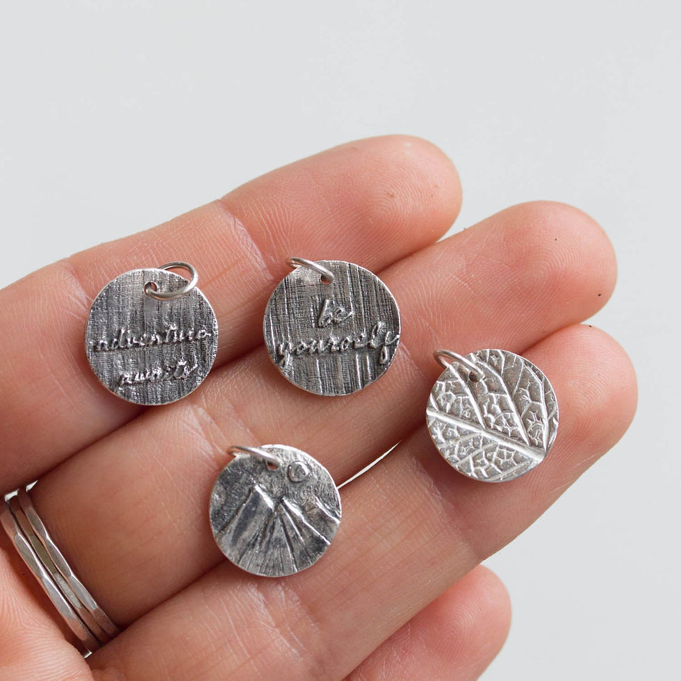 Thumbnail: Adventure avaits, double sided necklace