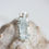 Thumbnail: Raw Aquamarine crystal necklace - March birthstone necklace, sterling silver