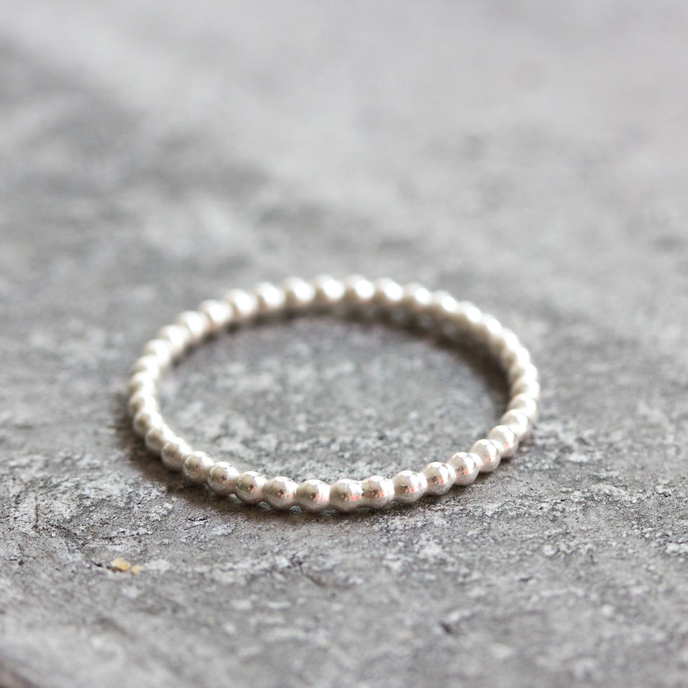 Thumbnail: Beaded ring